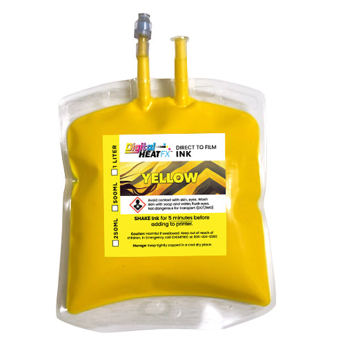 DTF Yellow Bagged Ink - 250ml