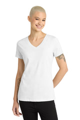 District ®  - Women's Perfect Weight ®  V-Neck Tee. DM1170L