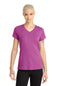 District ®  Women's Perfect Blend ®  CVC V-Neck Tee. DM1190L