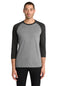 District  ®  Perfect Tri ®  3/4-Sleeve Raglan. DM136