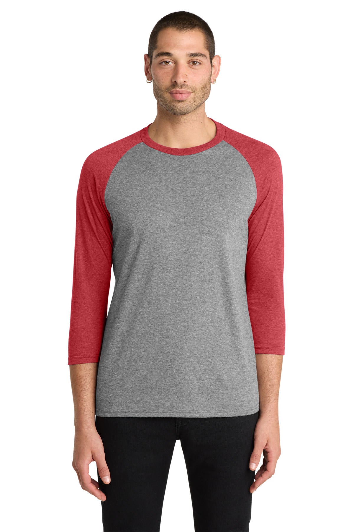 District  ®  Perfect Tri ®  3/4-Sleeve Raglan. DM136