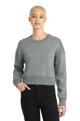 District  ®  Women's Perfect Weight  ®  Fleece Cropped Crew DT1105