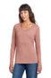 District ®  Women's Perfect Tri ®  Long Sleeve V-Neck Tee DT135