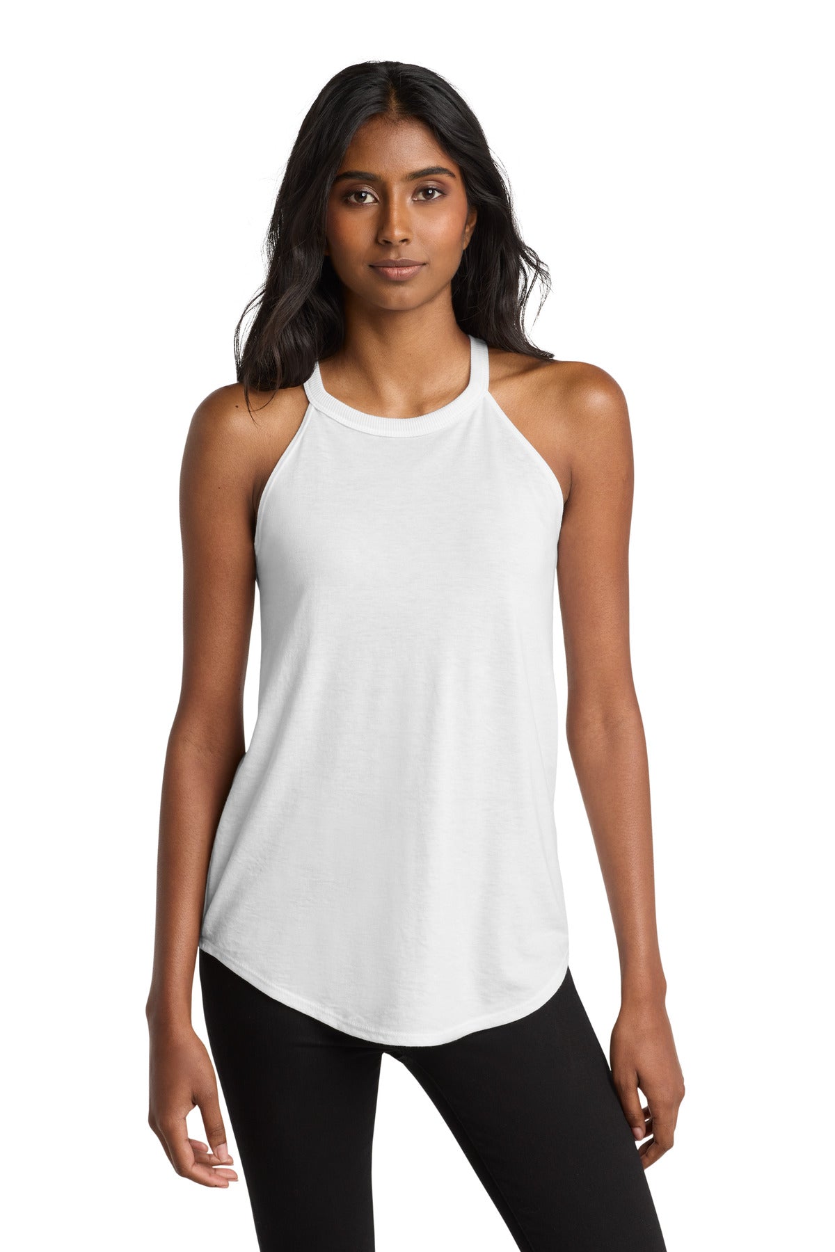 District   ®  Women's Perfect Tri  ®  Rocker Tank. DT137L