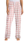 District ®  Women's Flannel Plaid Pant. DT2800