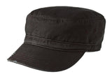 District ®  Distressed Military Hat.  DT605