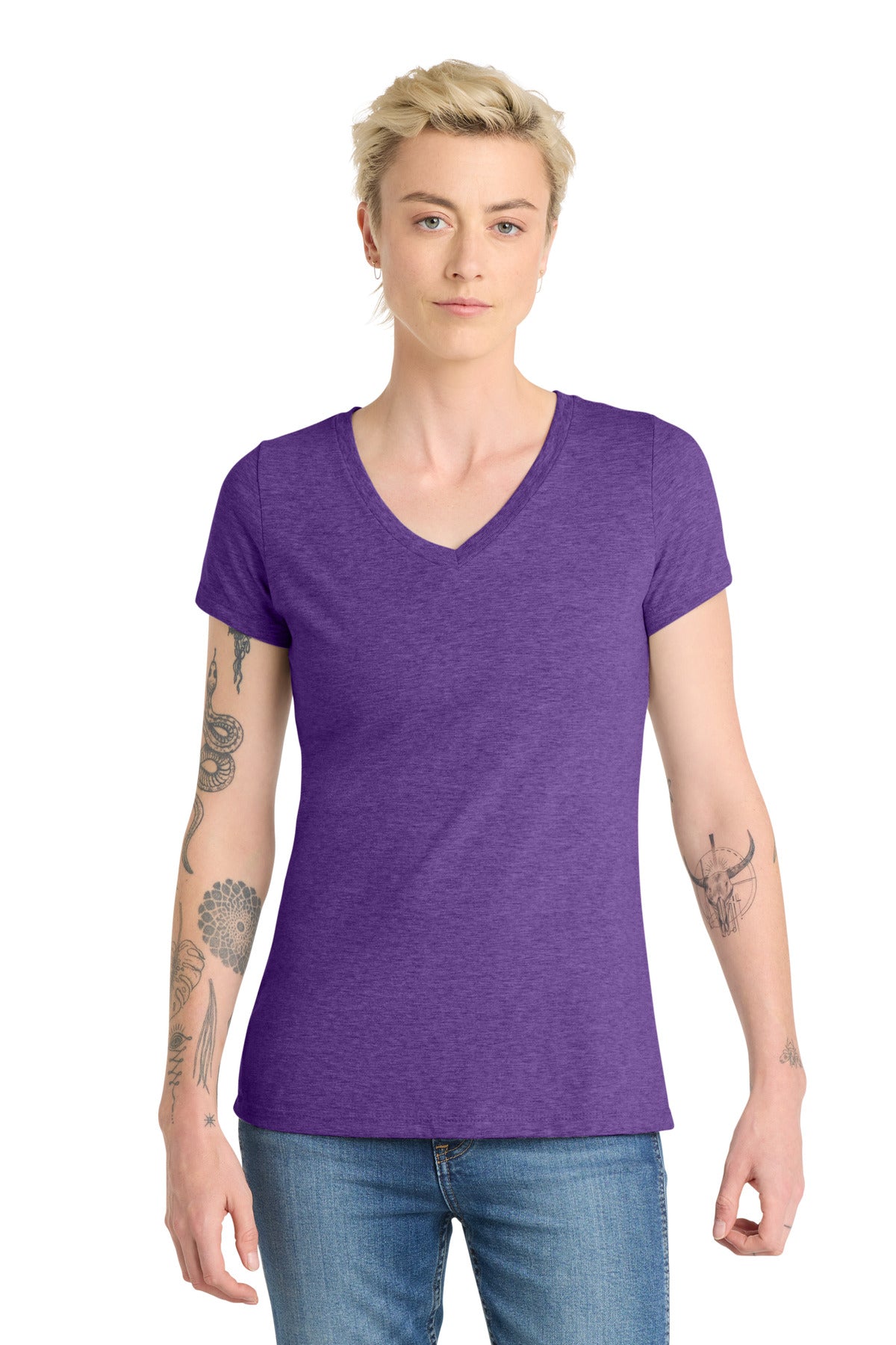 District  ®  Women's Very Important Tee  ®  V-Neck. DT6503