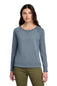 District ®  Women's Featherweight French Terry ™  Long Sleeve Crewneck DT672
