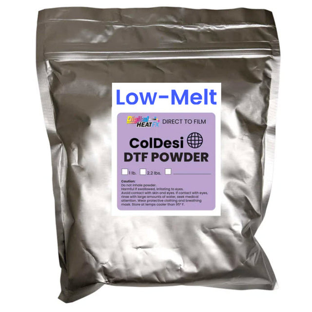 DTF Low-Melt Adhesive Powder | DTF Hot Melt Glue Powder - ColDesi