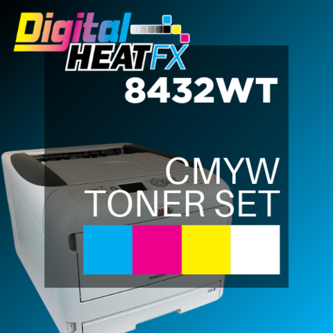 OKI 8432WT - CMYW Toner Set