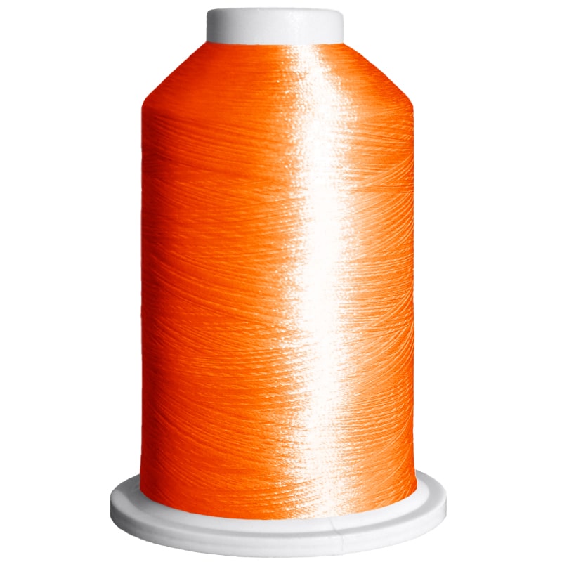 Embroidery Thread 5000m, Polyester, Orange Candy