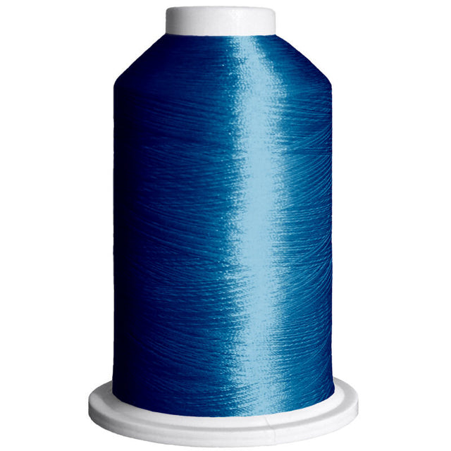 Embroidery Thread 5000m, Polyester, Blue Blazes