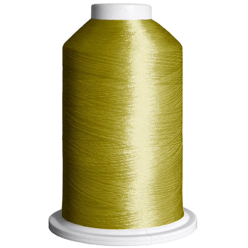 Embroidery Thread 5000m, Polyester, Green Brass