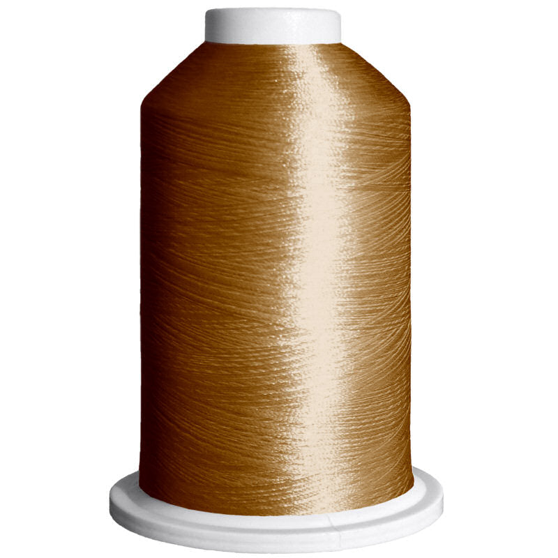 Embroidery Thread 5000m, Polyester, Golden Brown
