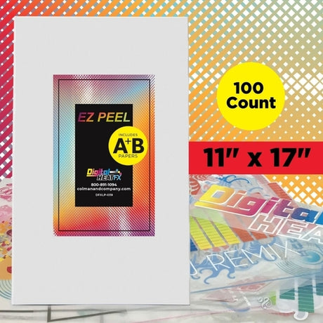 EZ Peel 11X17 Two Step Transfer Paper (100ct A&B)