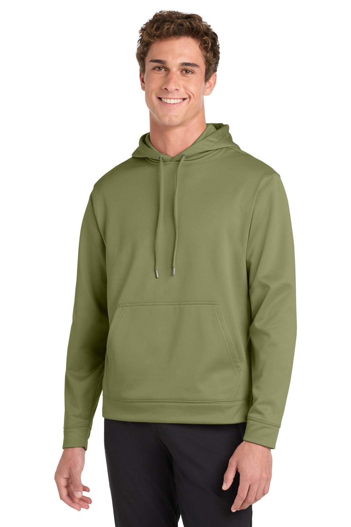 Sport-Tek ®  Sport-Wick ®  Fleece Hooded Pullover.  F244