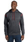 Sport-Tek ®  Tech Fleece Colorblock Hooded Sweatshirt. F246