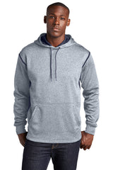 Sport-Tek ®  Tech Fleece Colorblock Hooded Sweatshirt. F246