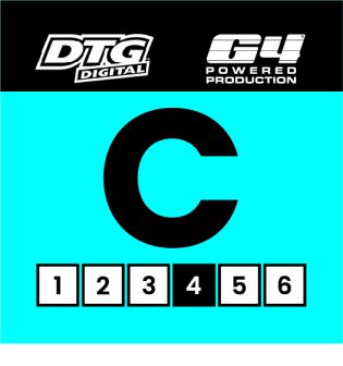 DTG G4 Cyan Cartridge Ink For Slot 4