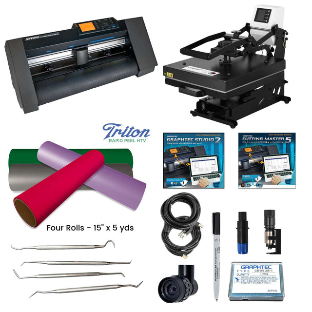 Graphtec CE7000-40 & Heat Press Sale Package