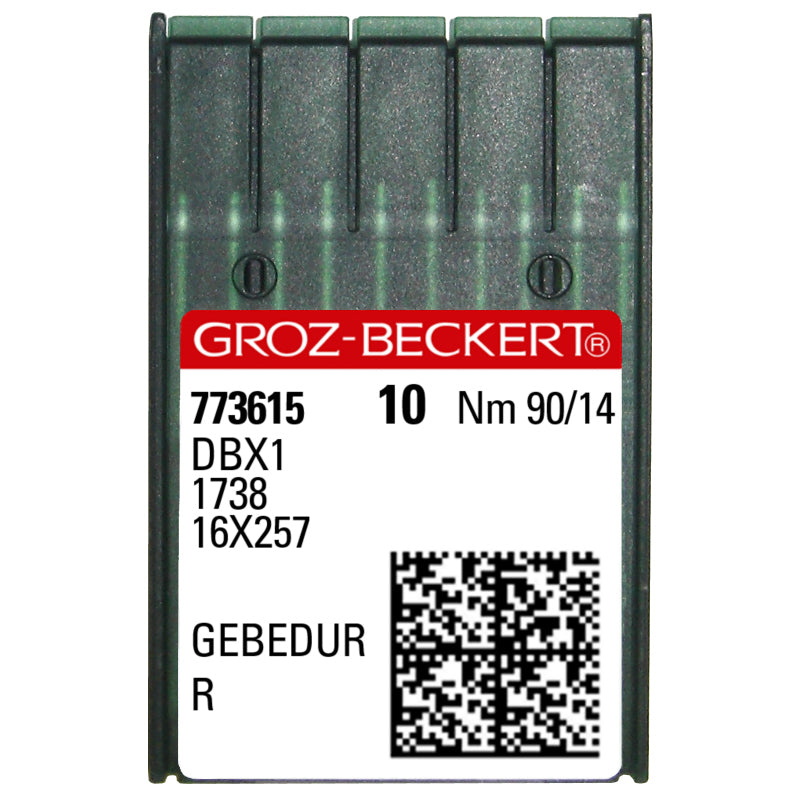 90/14 Reg Round Point Titanium - GrozBeckert
