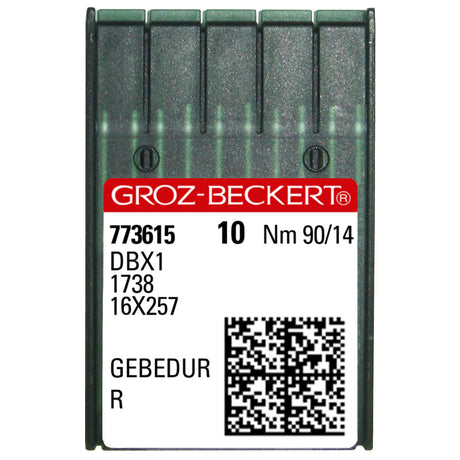 90/14 Reg Round Point Titanium - GrozBeckert