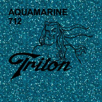 Aquamarine TRITON Glitter 15" X 5Y Roll