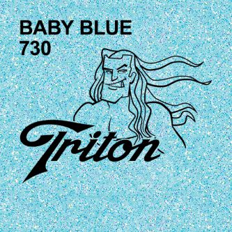 Baby Blue Glitter 20" X 25Y Roll