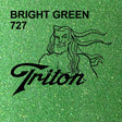 Bright Green TRITON Glitter 15" X 5Y Roll