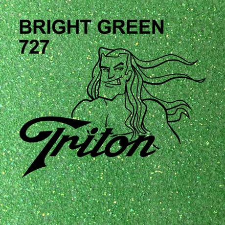 Bright Green TRITON Glitter 15" X 5Y Roll