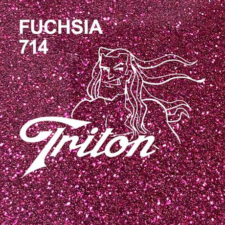 Fuchsia TRITON Glitter 15" X 5Y Roll