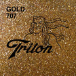 Gold TRITON Glitter 15" X 5Y Roll