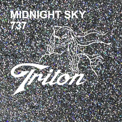 Midnight Sky TRITON Glitter 15" X 5Y Roll