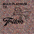 Multi Platinum TRITON Glitter 15" X 5Y Roll