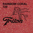 Rainbow Coral TRITON Glitter 15" X 5Y Roll