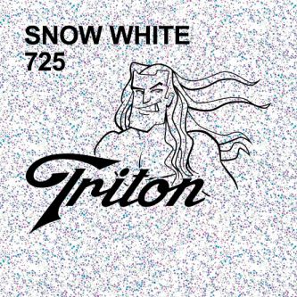 Snow White TRITON Glitter 15" X 5Y Roll