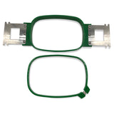 Hoop Rectangle (190x125mm)(7.48"x4.92") 1201C Green Magnetic