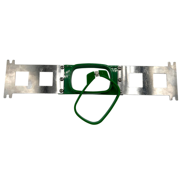 Hoop Rectangle (90x60mm)(3.54"x2.36") 1201C Green Magnetic