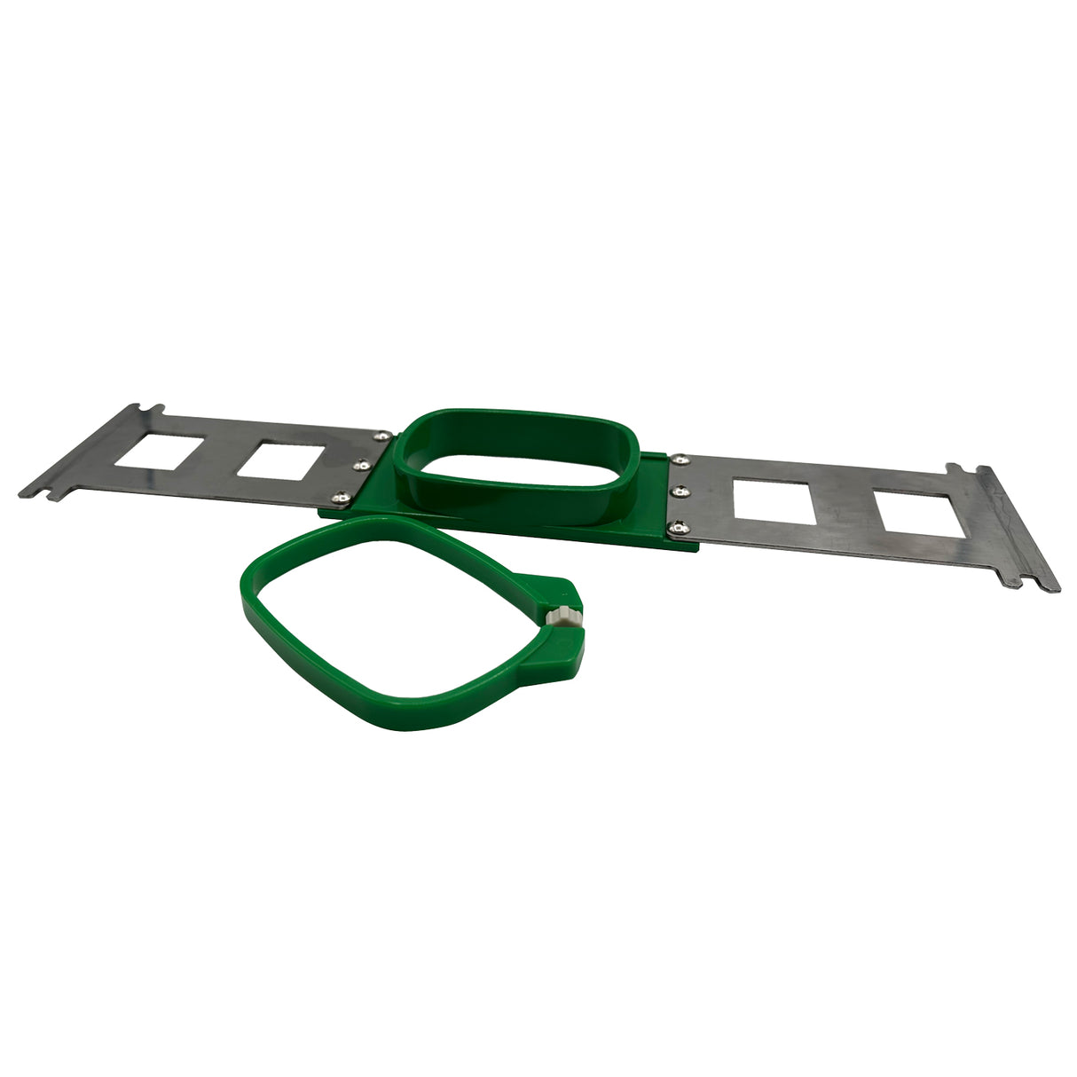 Hoop Rectangle (90x60mm)(3.54"x2.36") 1201C Green Magnetic