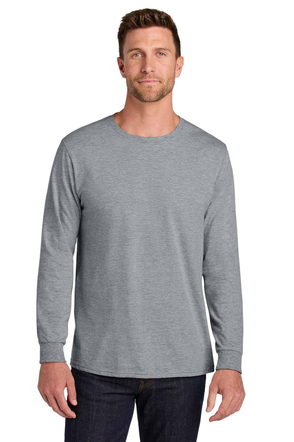 Jerzees Ultimate ™  Unisex Ring Spun Long Sleeve T-Shirt IC46L