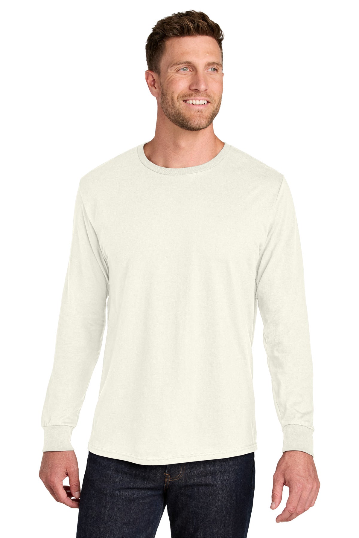 Jerzees Ultimate ™  Unisex Ring Spun Long Sleeve T-Shirt IC46L