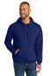 Jerzees Ultimate ™  Unisex CVC Ring Spun Hooded Sweatshirt IC49M