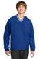 Sport-Tek ®  Tipped V-Neck Raglan Wind Shirt. JST62