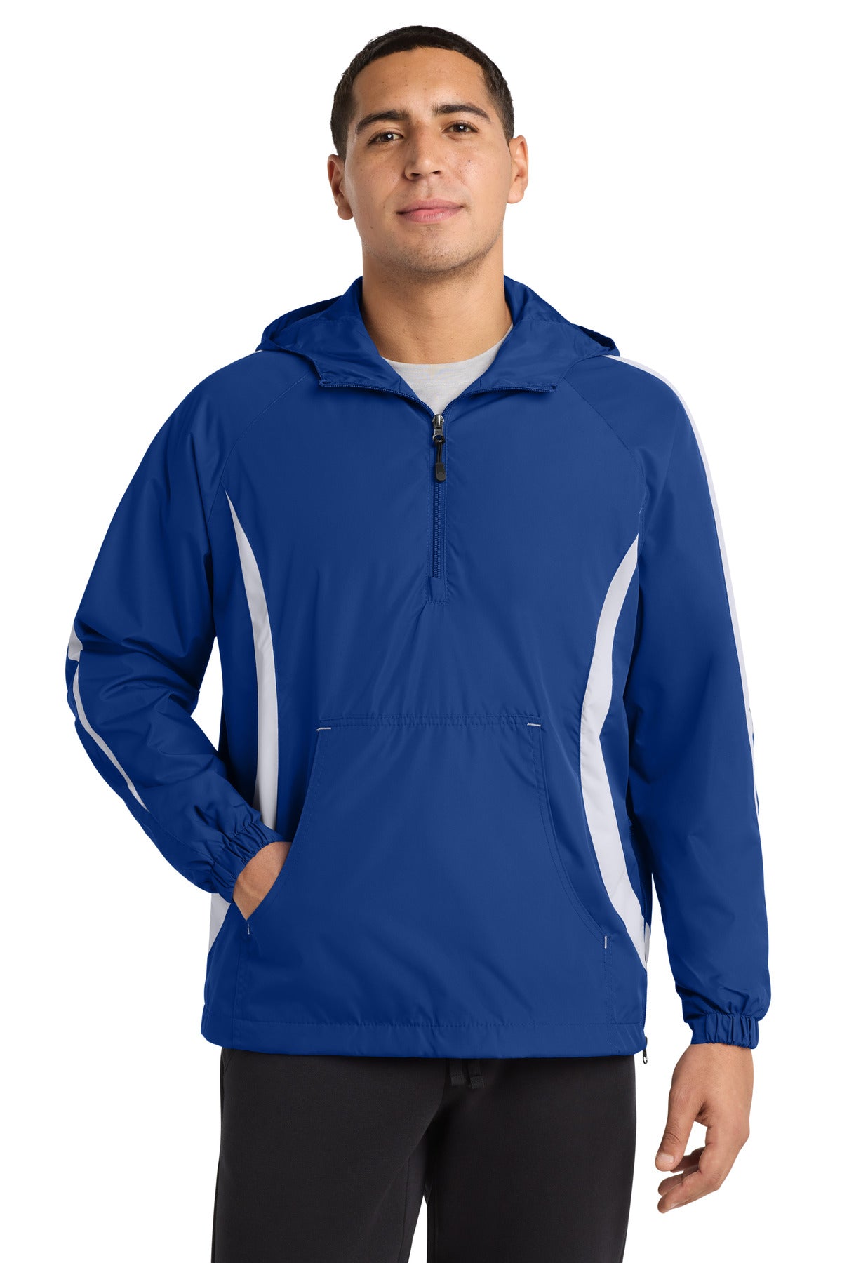 Sport-Tek ®  Colorblock Raglan Anorak. JST63