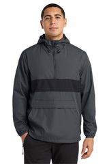 Sport-Tek ®  Zipped Pocket Anorak. JST65