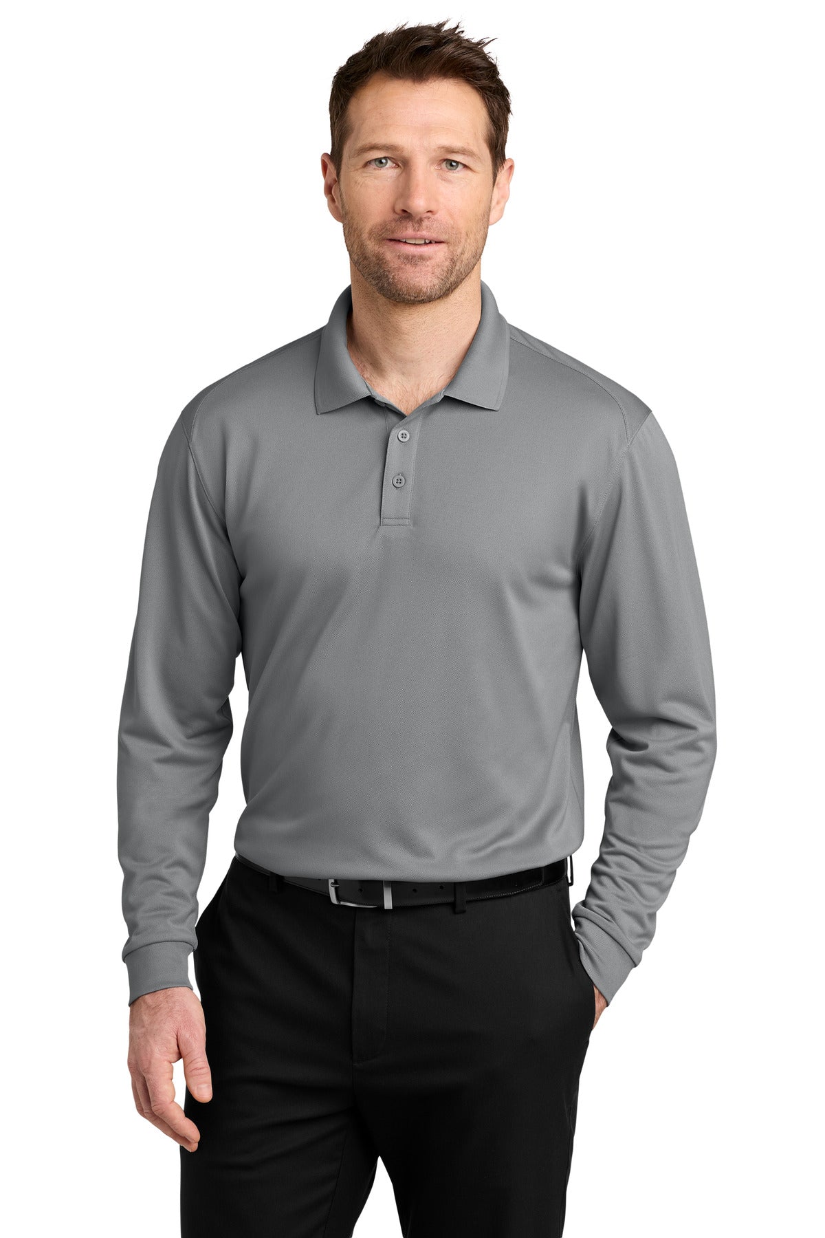 Port Authority ®  Wearever Performance Pique Long Sleeve Polo K240LS