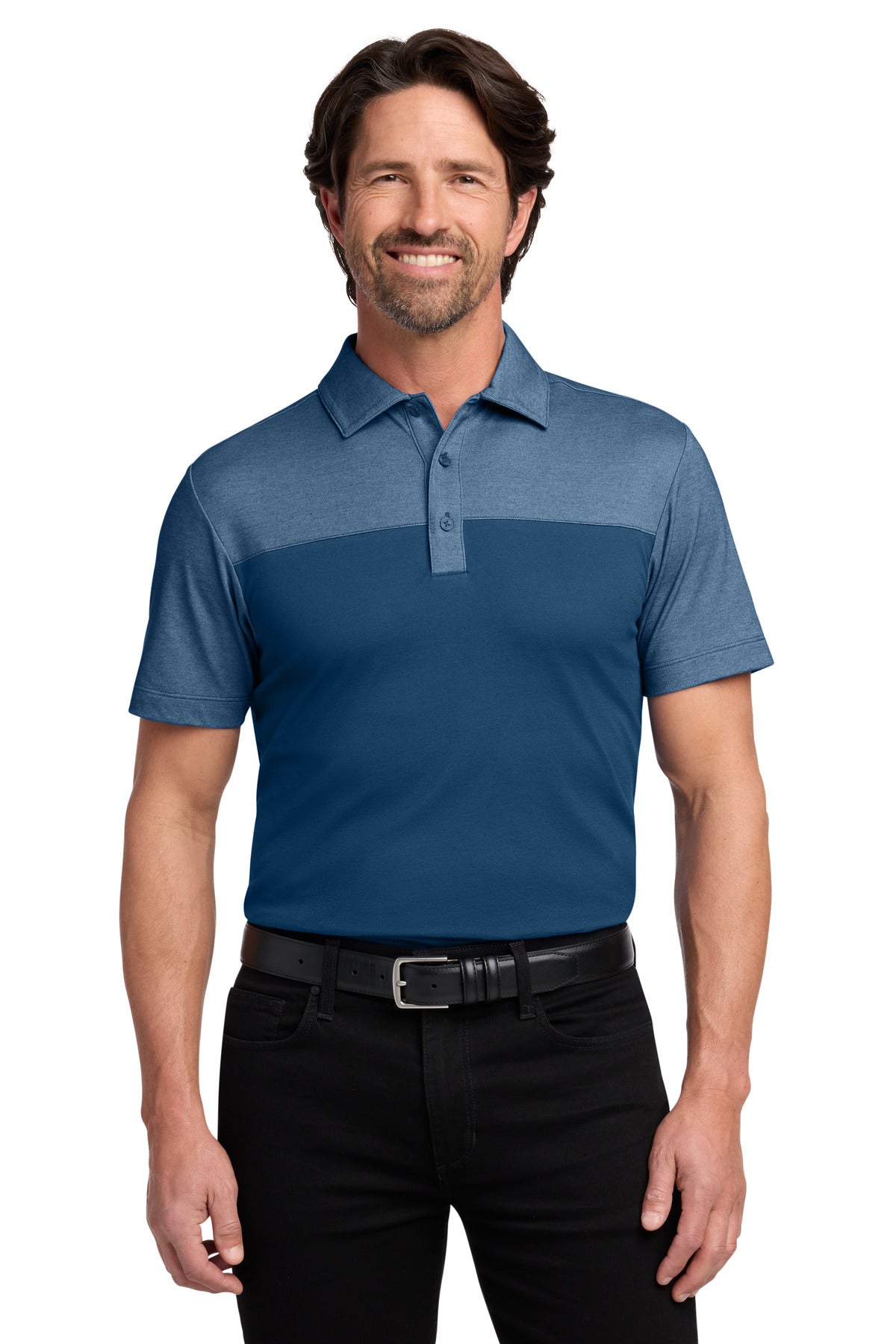Port Authority ®  Fine Pique Blend Blocked Polo K831