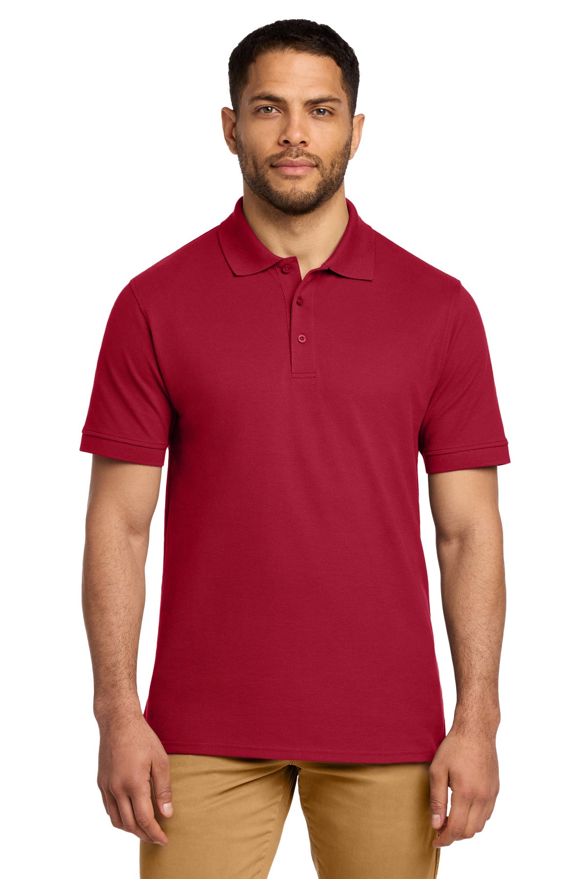 Port & Co ®  Combed Ring Spun Pique Polo. KP1500