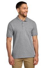 Port & Co ®  Core Blend Jersey Knit Pocket Polo. KP55P