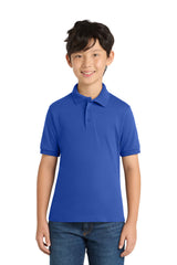 Port & Co ®  Youth Core Blend Jersey Knit Polo. KP55Y
